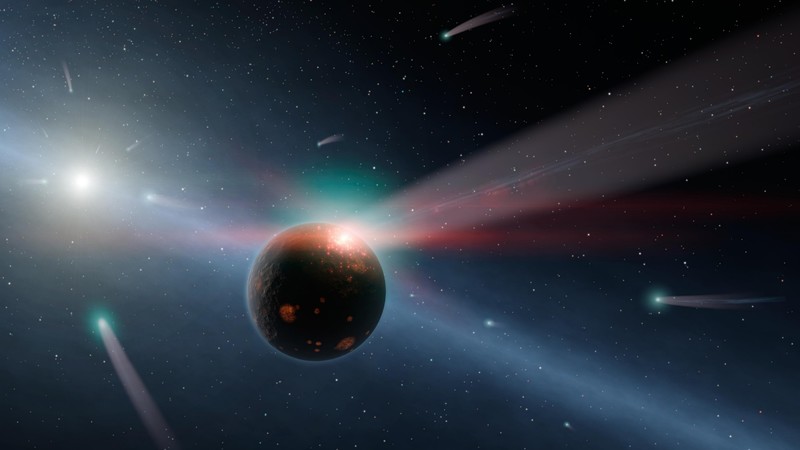 space, space art, planet