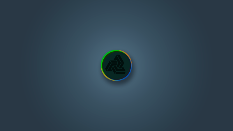 circle, triangle, geometry, colorful