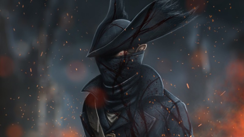 Bloodborne, video games, video game art, hat