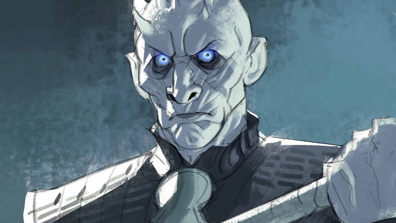 digital art, Game of Thrones, White Walker