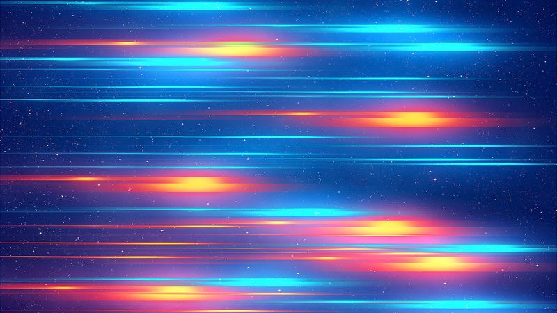 stripes, glow, bright, colorful, abstraction, 4k