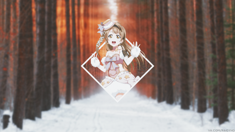 anime, anime girls, picture-in-picture, Minami Kotori, Love Live!, Love Live! Sunshine