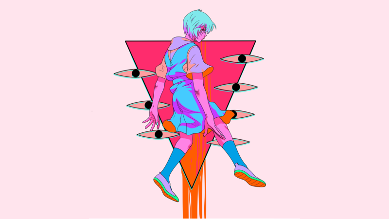 Neon Genesis Evangelion, Ayanami Rei, anime girls