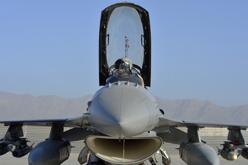 airplane, military, aircraft, US Air Force, General Dynamics F-16 Fighting Falcon