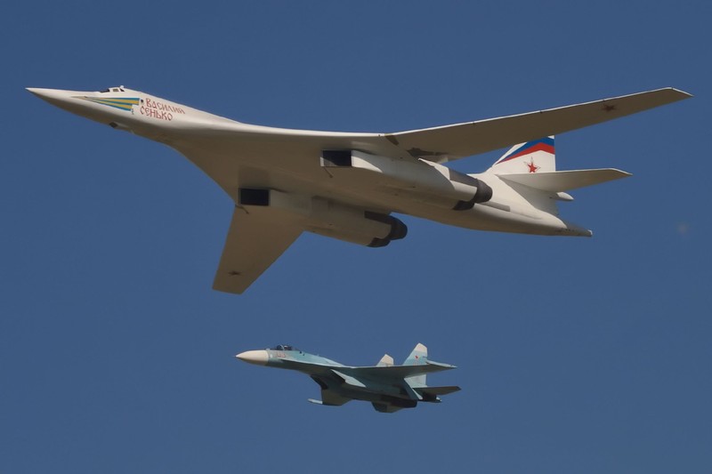 Russian Air Force, Tupolev Tu-160, Sukhoi Su-27