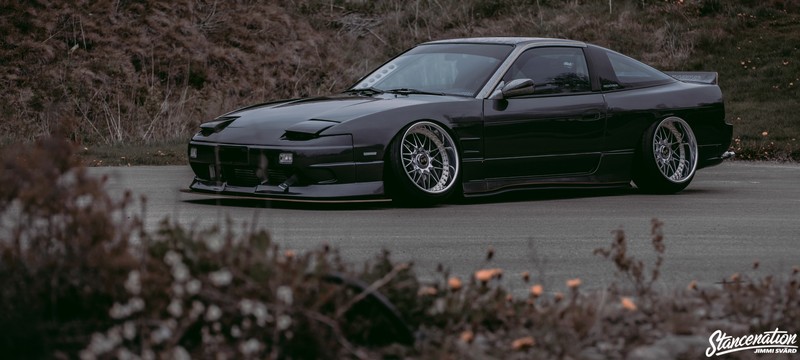 StanceNation, car, vehicle, camber, JDM, Nissan, Nissan 180SX, low