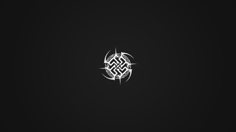 abstract, tribal, minimalism, logo, swastika