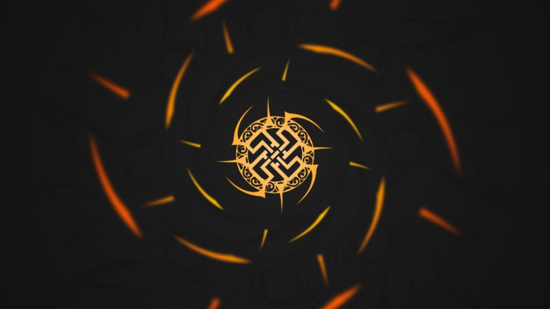 abstract, tribal, minimalism, logo, swastika