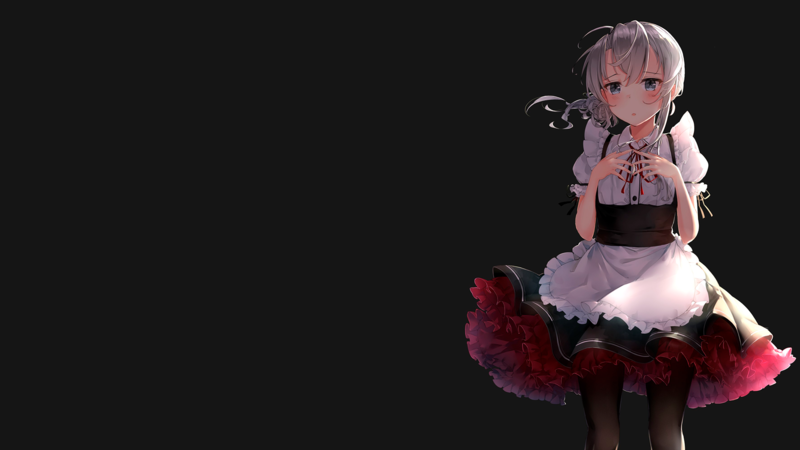 anime, anime girls, maid
