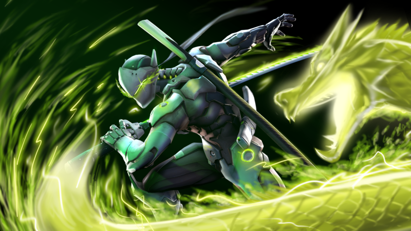 Overwatch, soldier, Genji (Overwatch), video games