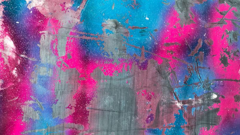 paint, colorful, scratched, modern art, abstraction, 4k