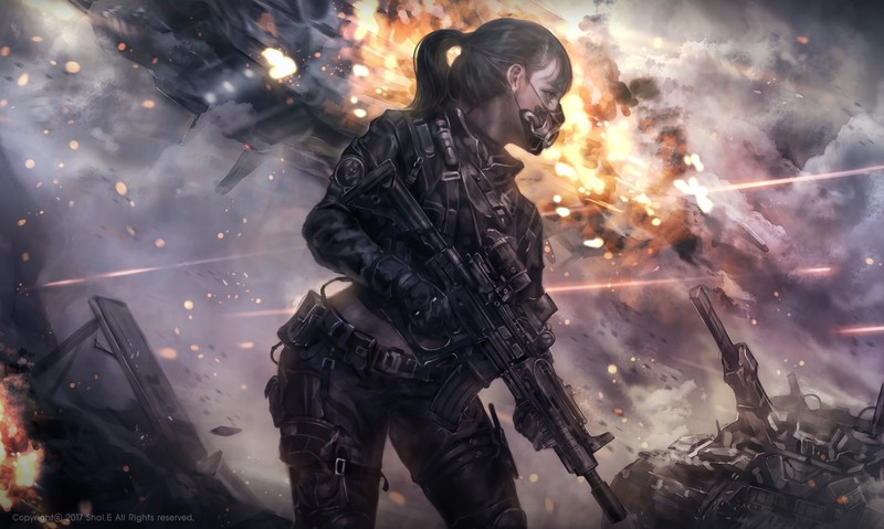 women, war, soldier