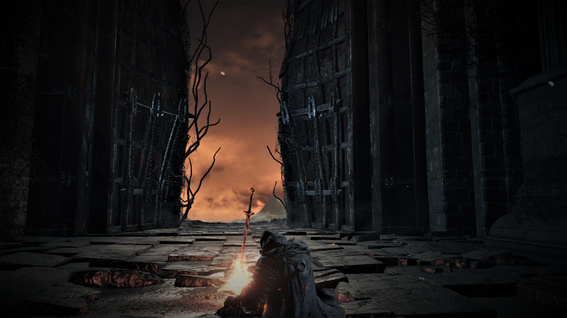 Dark Souls, Dark Souls III, bonfires, vignette, video games
