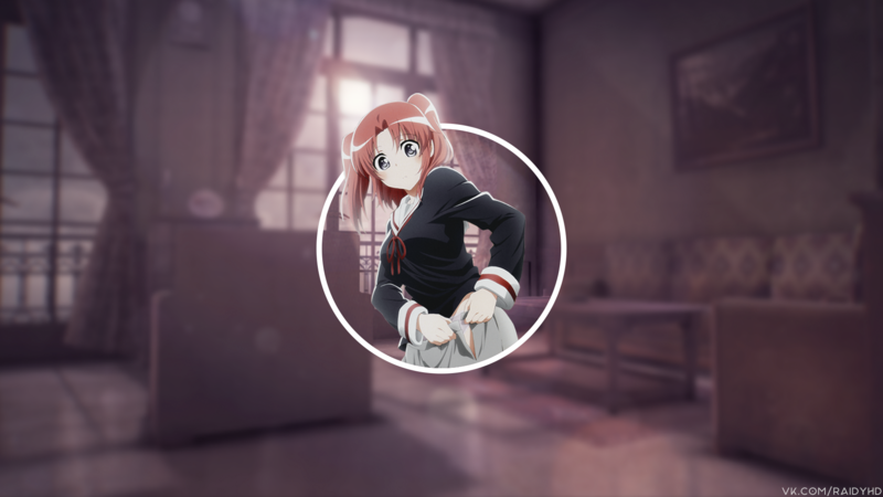 anime girls, anime, picture-in-picture, Mikakunin de Shinkoukei, Yonomori Kobeni