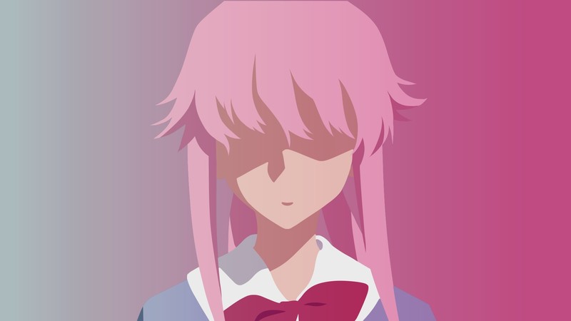 Gasai Yuno, Mirai Nikki, anime girls