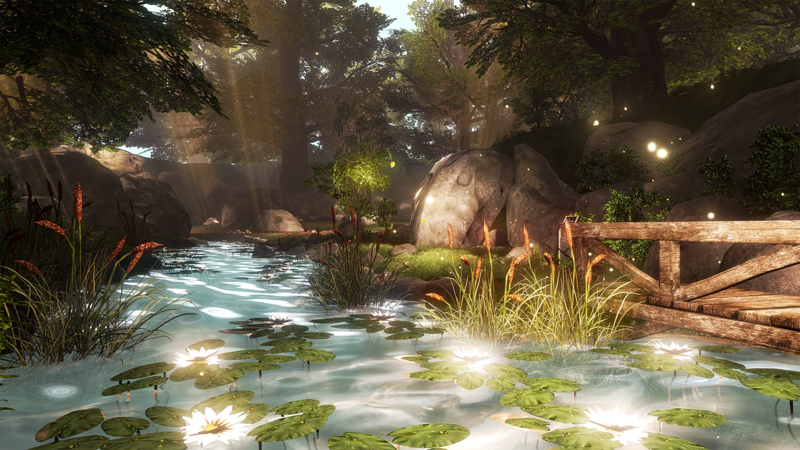 SOMA, video games, pond, sunlight