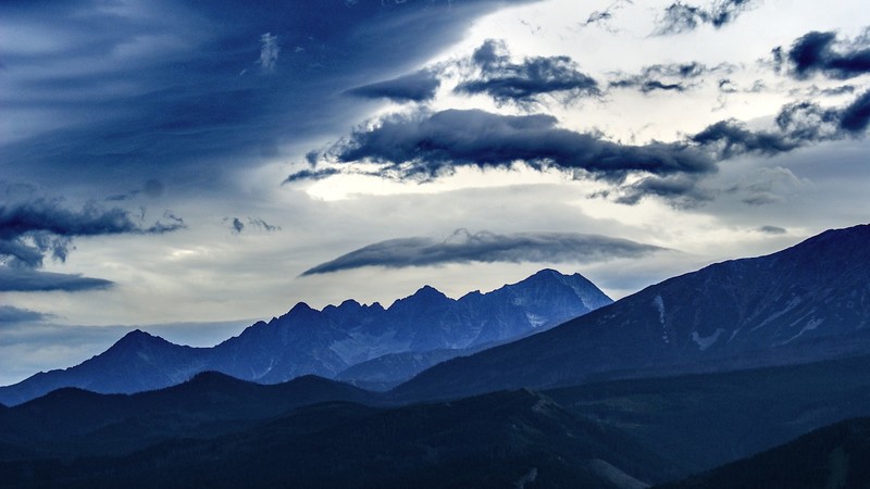 nature, landscape, mountains, photography, clouds, forest, hills