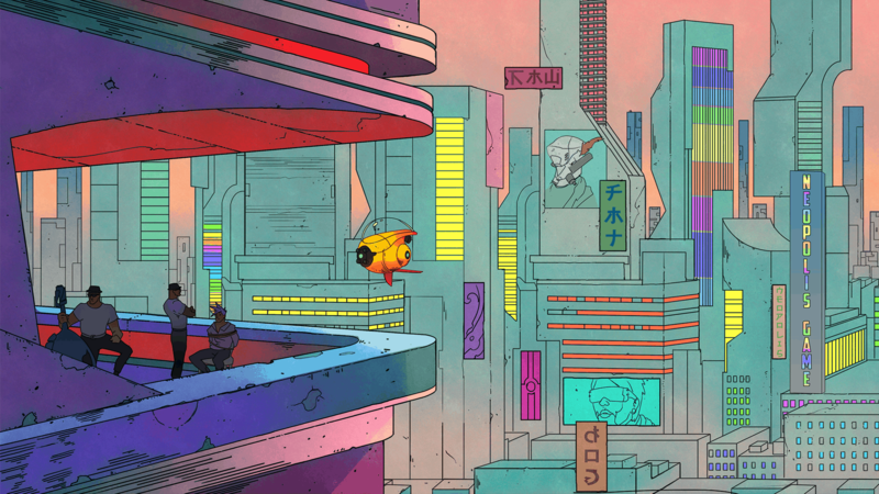 digital art, artwork, futuristic