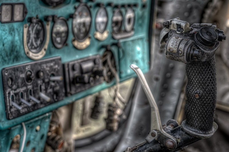 vehicle, cockpit, aircraft, old, wreck, turquoise, Cyrillic