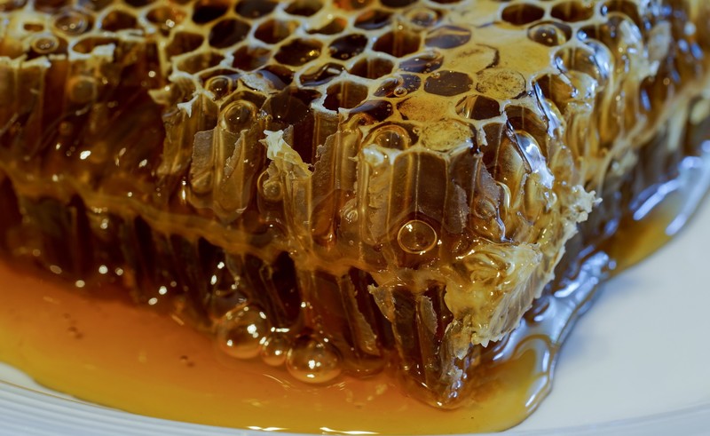 honey, sweets, yellow, food
