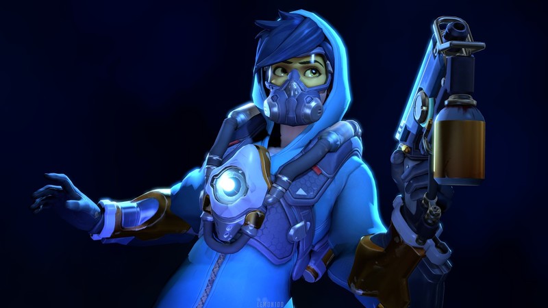 video games, tracer, skin, Overwatch
