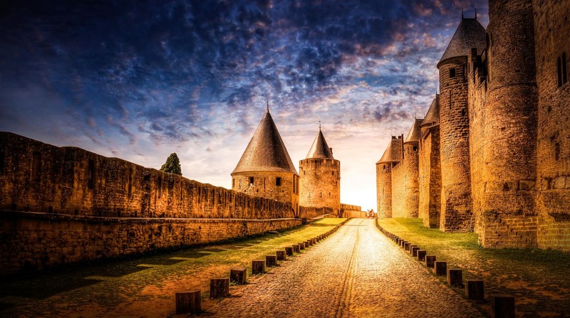 Languedoc-Roussillon, Carcassone (Location), France