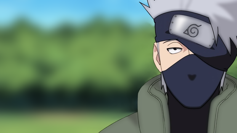 Hatake Kakashi, Naruto Shippuuden, anime boys, mask
