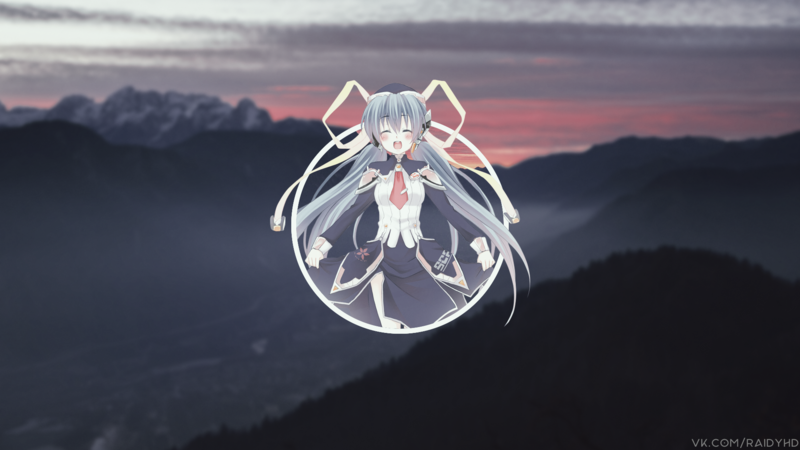 anime, anime girls, Planetarian: The Reverie of A Little Planet, Hoshino Yumemi, picture-in-picture