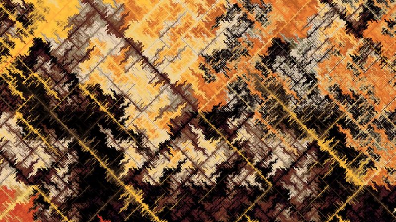 fractal, abstraction, colorful, pattern, lines, 4k