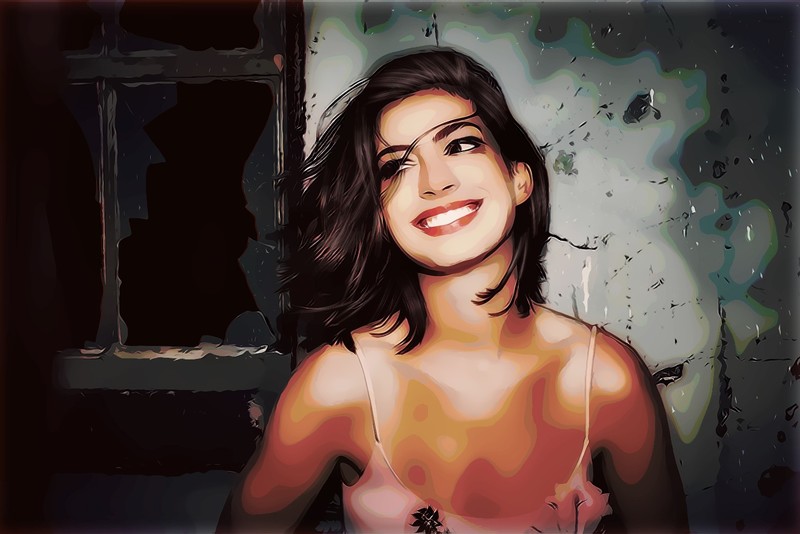 Anne Hathaway, Vexel, artwork