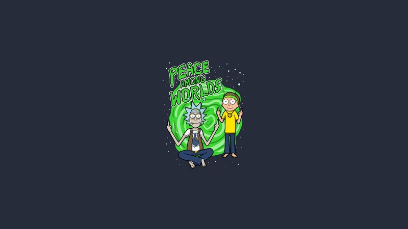 tv series, Rick and Morty, Rick Sanchez, Morty Smith