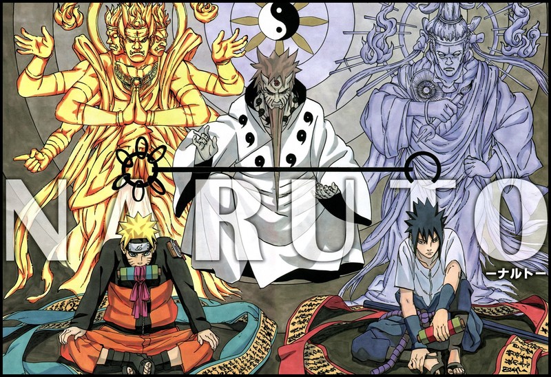 Naruto Shippuuden, Uzumaki Naruto, Masashi Kishimoto, Sage of Six Paths, manga sketch, artwork