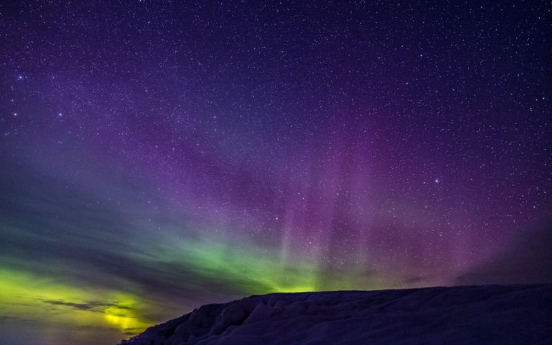 nature, stars, nebula, aurorae
