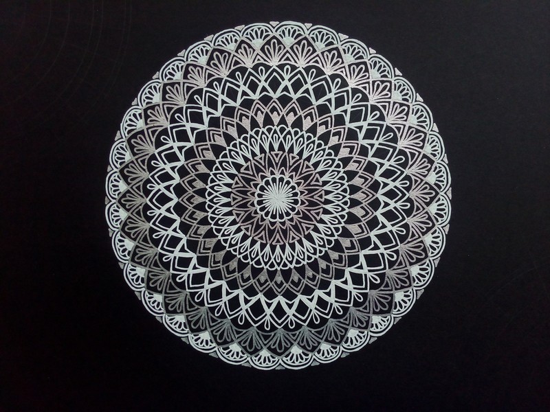 mandala, artwork, circle, pattern