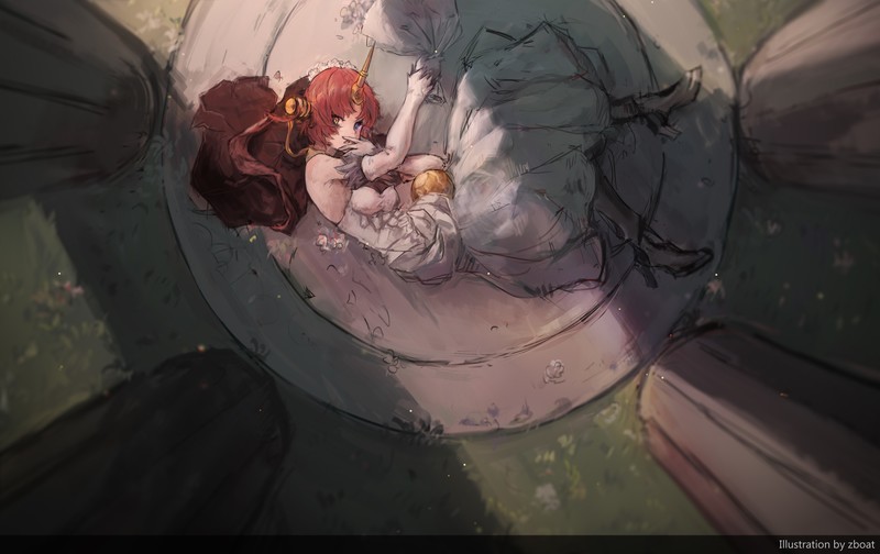 Fate Series, Fate/Apocrypha, Berserker of Black, anime girls, white dress