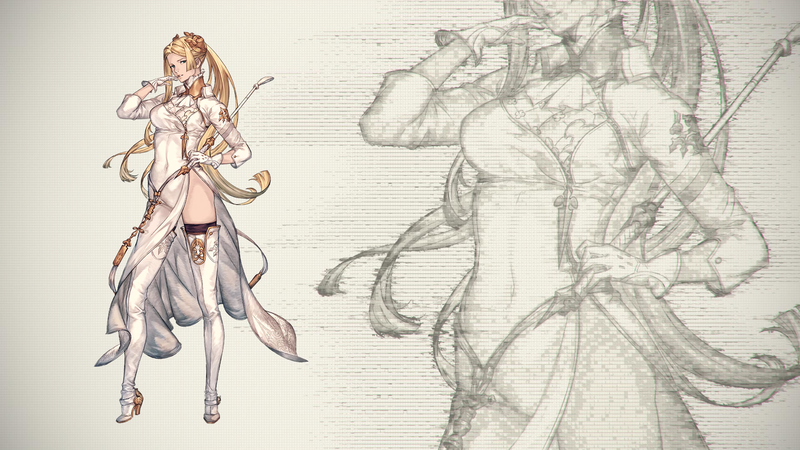 blonde, drawing, NieR, Nier: Automata