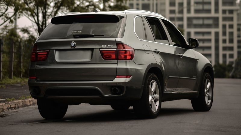 bmw x5, bmw, side view, suv, 4k