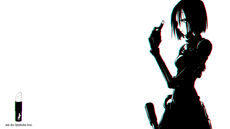 Blame!, sanakan, cyborg, chromatic aberration, simple background