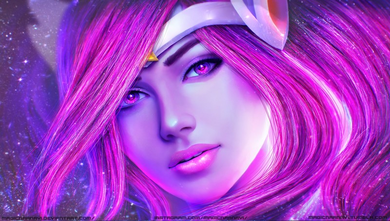 League of Legends, Lux (League of Legends), artwork, fan art
