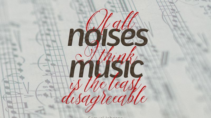 quote, saying, music, words, opinion, 4k