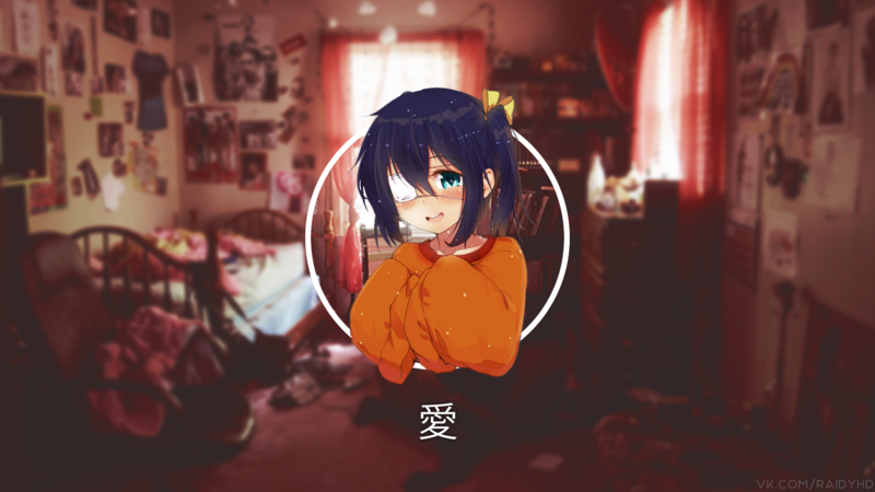 Takanashi Rikka, Chuunibyou demo Koi ga Shitai!, anime, anime girls, room