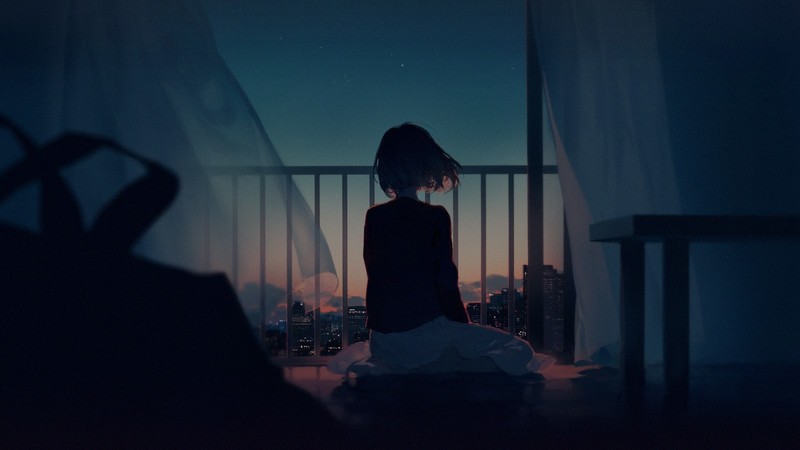 city, cityscape, night