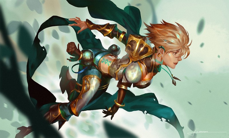 fantasy art, magic, warrior