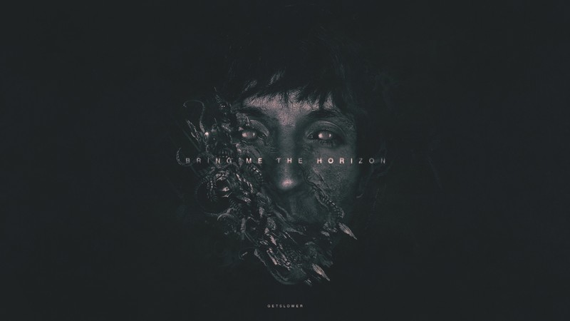 Bring Me the Horizon, Oliver Sykes, futuristic, abstract, Dark Age, hardcore, metal music, celebrity