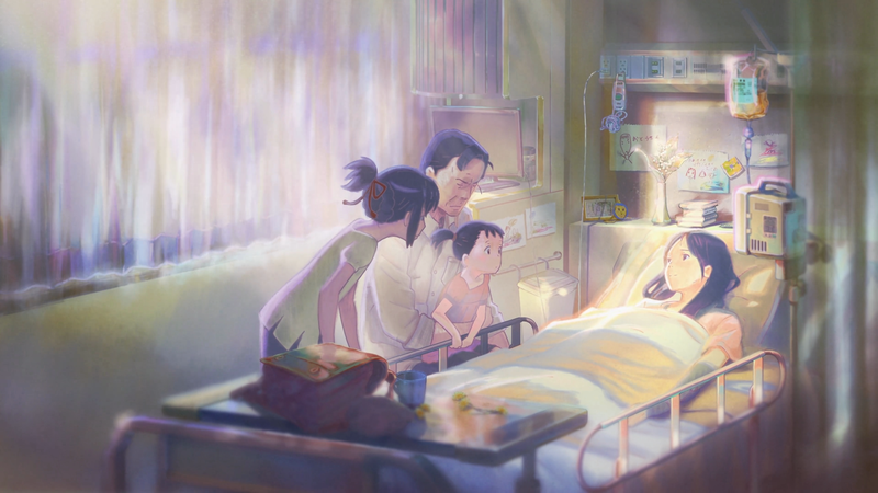 Makoto Shinkai, Kimi no Na Wa, anime, anime girls, hospital