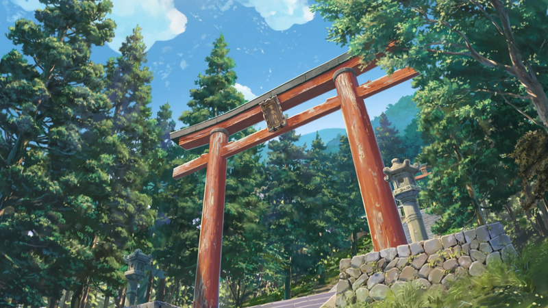 Makoto Shinkai, Kimi no Na Wa, anime, Asia, trees