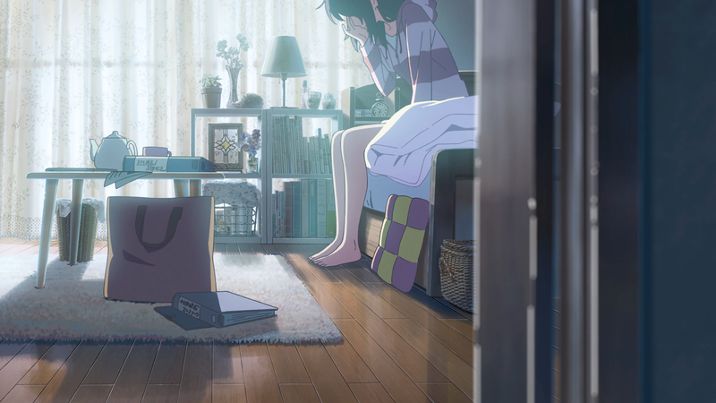 Makoto Shinkai, Kimi no Na Wa, anime girls, barefoot, anime