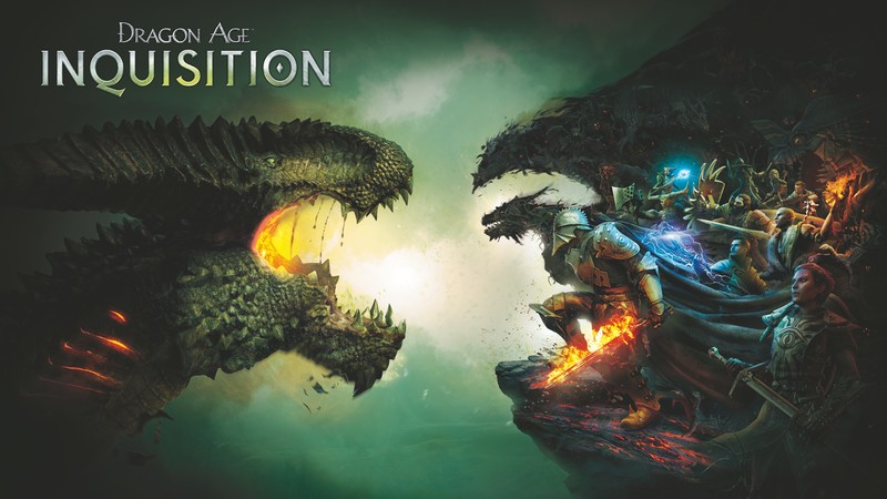 video games, Dragon Age Inquisition, dragon