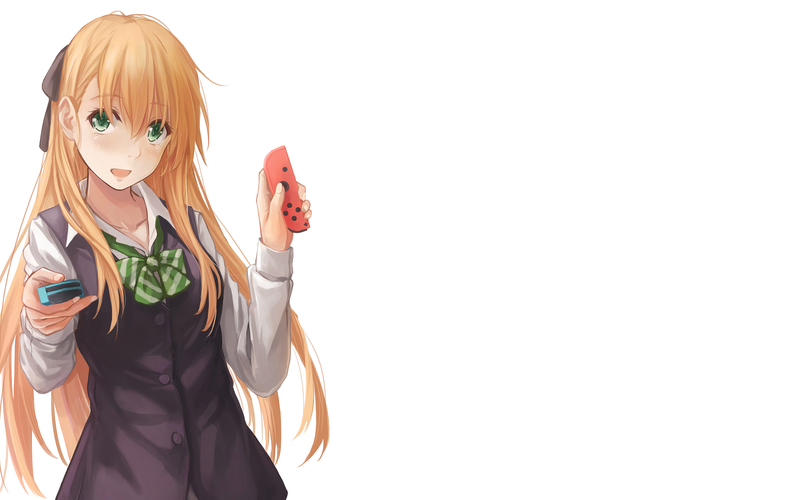 Gamers! (Series), anime girls, Karen Tendou, Nintendo Switch