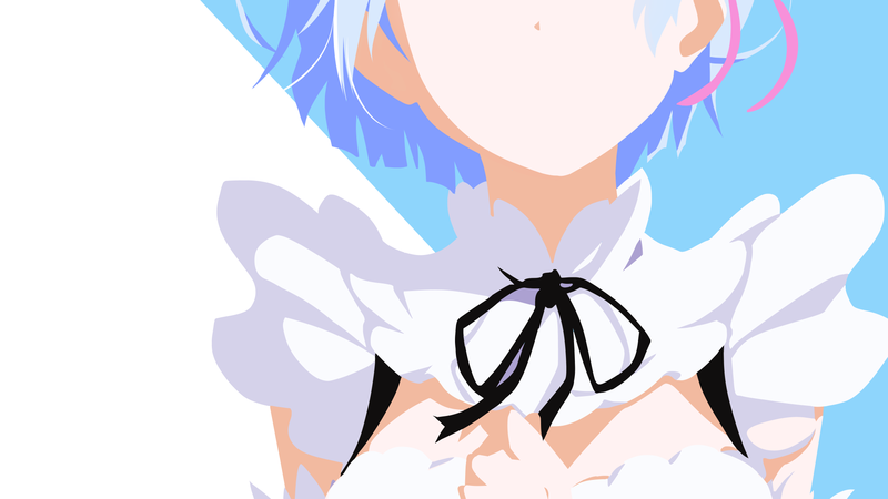 Re:Zero Kara Hajimeru Isekai Seikatsu, anime, Rem (Re: Zero), anime girls